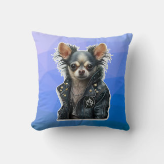 Punk Chihuahua Dog Cushion