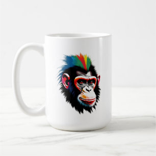 Punk Chimp Coffee Mug