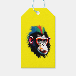 Punk Chimp Gift Tags