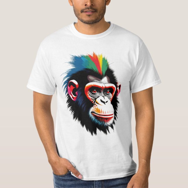 Punk Chimp T-Shirt (Front)