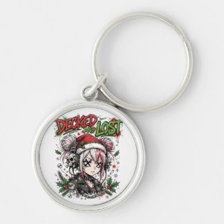 Punk Christmas Anime Keychain Gift For Girls