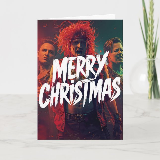 Punk christmas card (Front)