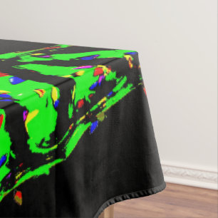 Punk Christmas tree  Tablecloth