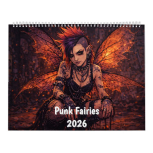 Punk Fairies Wall Calendar