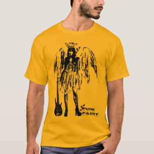 Punk Fairy band 80s style custom made colour T-Shirt