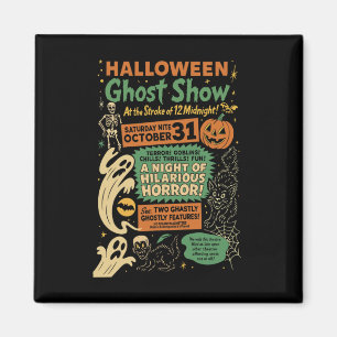 Punk Funny Horror Spooky Halloween Ghost Show Ghos Magnet