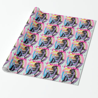 punk_girl wrapping paper