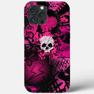 Punk graffiti iPhone 13 pro max case