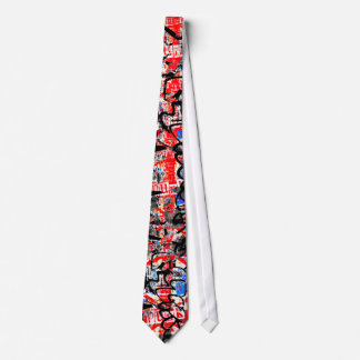 Punk Graffiti Tie