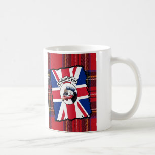 Punk guineafowl coffee mug
