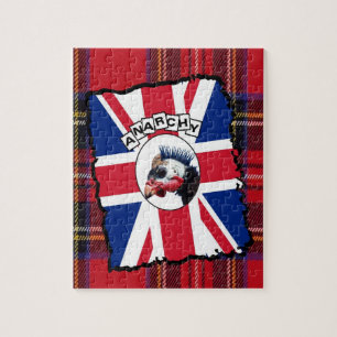 Punk guineafowl jigsaw puzzle