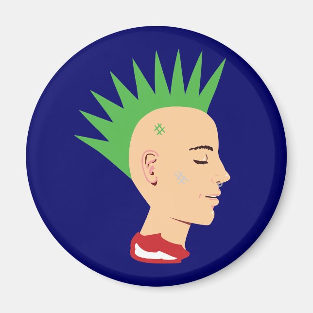 Punk Guy Magnet (Front)