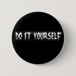 punk guys girls DIY PUNK ROCK music 6 Cm Round Badge