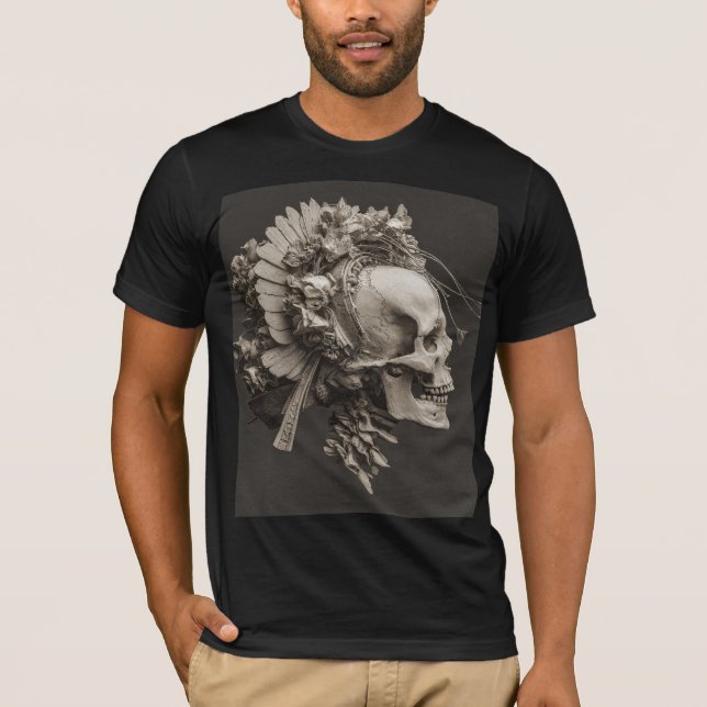Punk in Practice — Baroque Skull T-Shirt (Front)