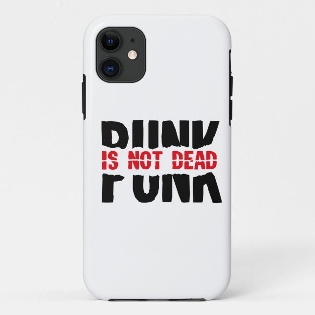 Punk is not dead Case-Mate iPhone case (Back)