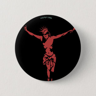 Punk Jesus Button