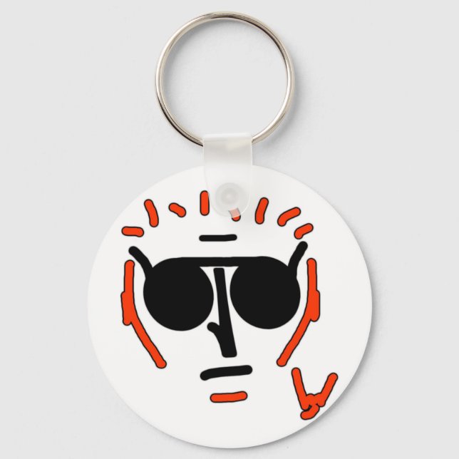 Punk Kid Key Ring (Front)