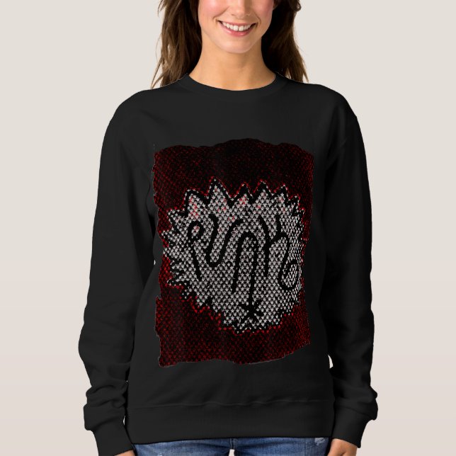 Punk Life Punk Rock Emo Goth Sweatshirt (Front)