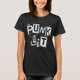 Punk Lit on Black Women's Basic T-Shirt