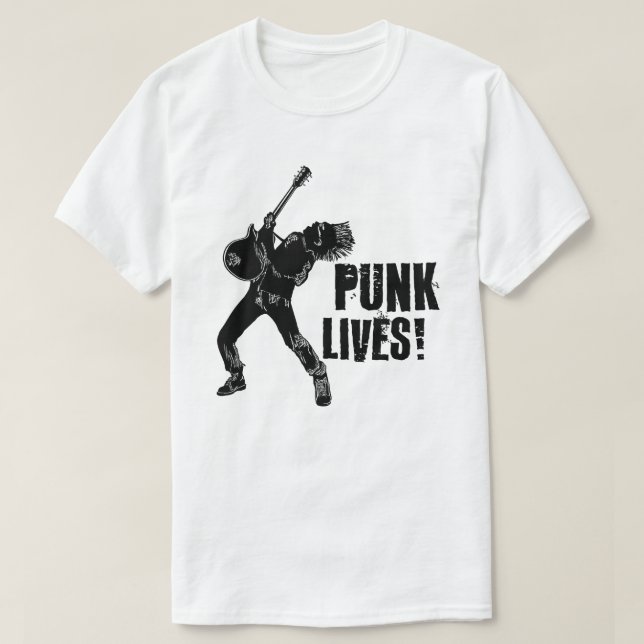 Punk Lives! T-Shirt (Design Front)