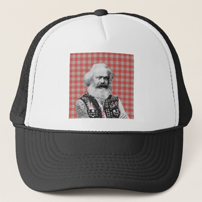 Punk Marx Trucker Hat (Front)