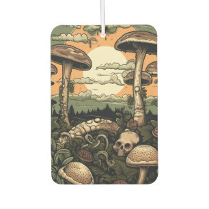 Punk Mushroom Forest Car Air Freshener