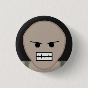 Punk-o-Matic Drummer Button Pin