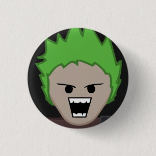 Punk-o-Matic Guitarist Button Pin