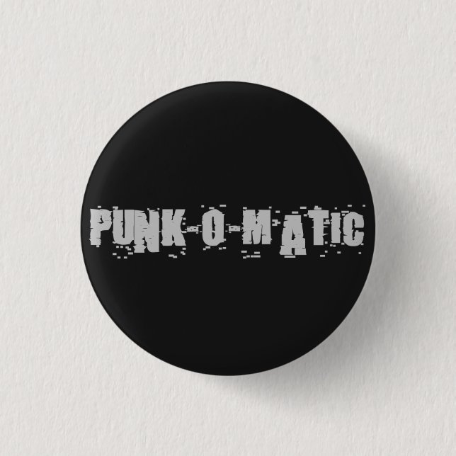 Punk-o-Matic Logo 3 Cm Round Badge (Front)
