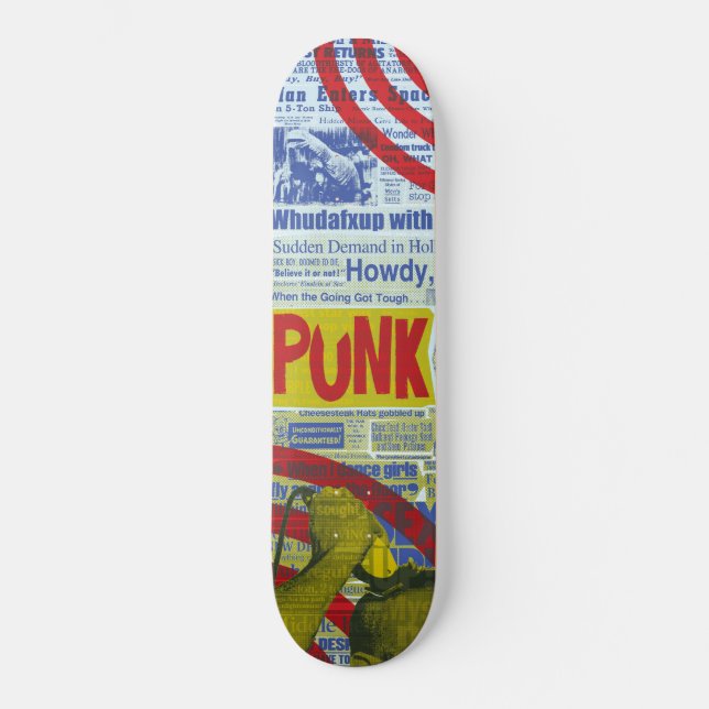 PUNK OR DIE! SKATEBOARD (Front)