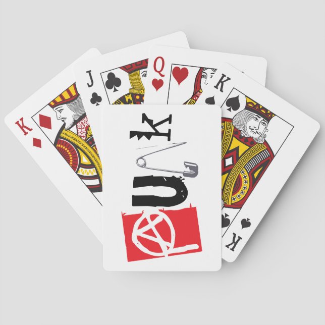 Punk Playing Cards (Back)