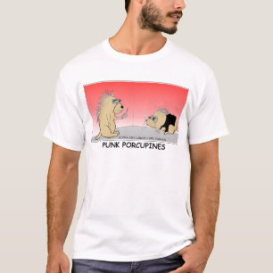 Punk Porcupines Funny Gifts Tees & Collectibles