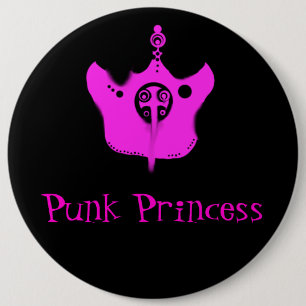 Punk Princess Button