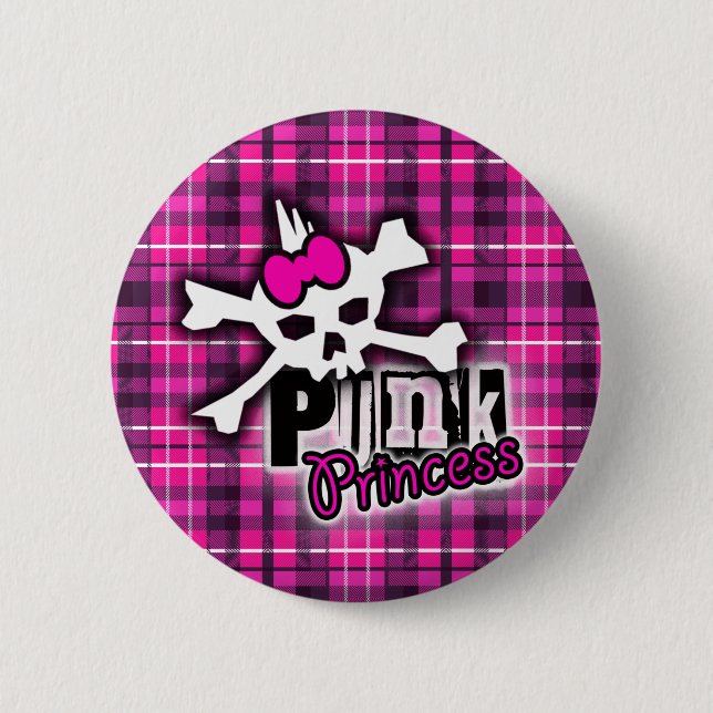 Punk Princess Button (Front)