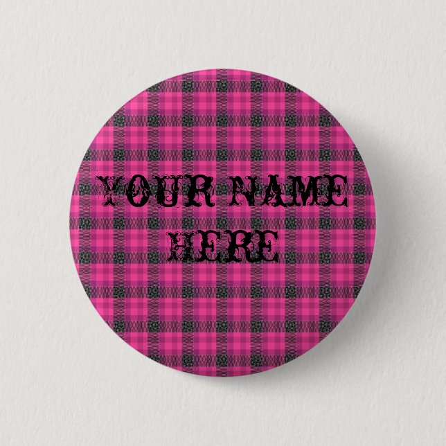 Punk Princess Devora - Custom Button (Front)