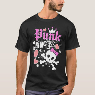 Punk Princess Emo Skater Rocker Rebel T-Shirt