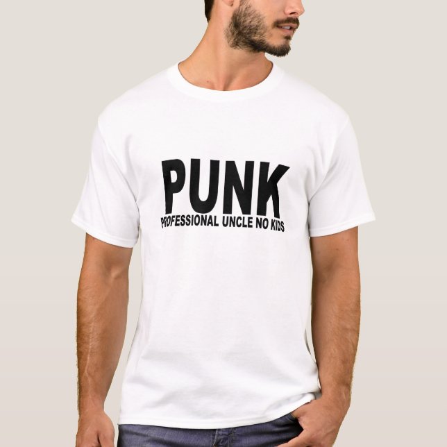 Punk Professional Uncle No Kids T-Shirts.png T-Shirt (Front)