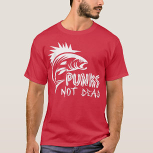 Punk Punks Not Dead Rock Music Aesthetic Subcultur T-Shirt