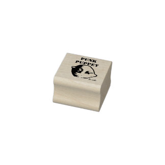 Punk Puppet (Erica Crooks design) Rubber Stamp