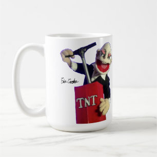 punk puppet with TNT plunger Coffee Mug