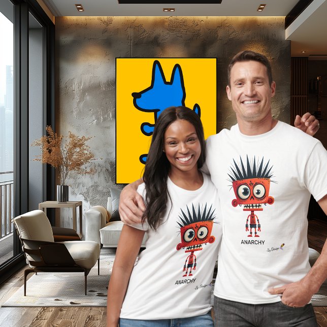 Punk Rebel | ANARCHY - By Design | Unique  T-Shirt (Creator Uploaded)