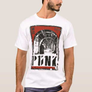 PUNK Retro Underground Tunnel Vintage Propaganda T-Shirt