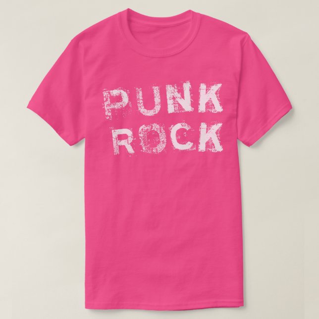 Punk Rock 1 T-Shirt (Design Front)
