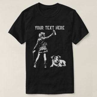 Punk Rock 2 Custom Quote 90s Street Art Graffiti  T-Shirt