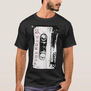 Punk Rock 80s Retro Concert Mixtape Cassette Vinta T-Shirt