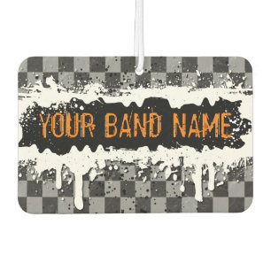 Punk Rock Custom Band Merch Music Swag Musician Car Air Freshener