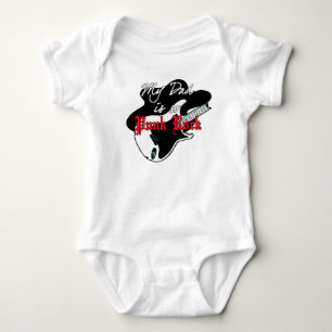Punk Rock Dad Baby Bodysuit