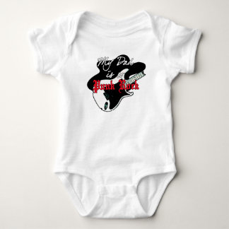 Punk Rock Dad Baby Bodysuit