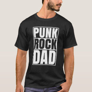 Punk Rock Dad Tattoos Punker Rocker Ska Band Fathe T-Shirt