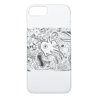 Punk Rock Doodle #14 Fantasy Ocean iPhone 8/7 Case